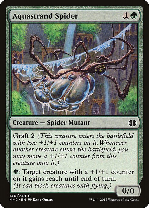 Aquastrand Spider card from MM2 #140