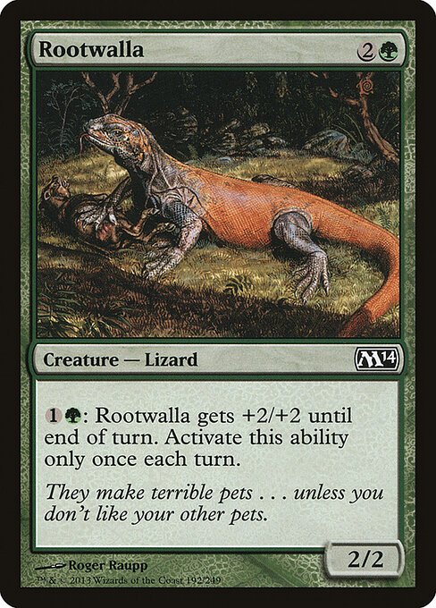 Rootwalla card from M14 #192