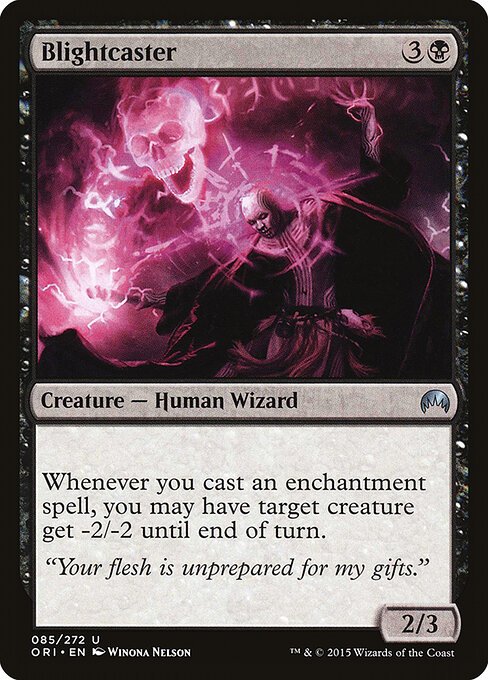 Blightcaster card from ORI #85
