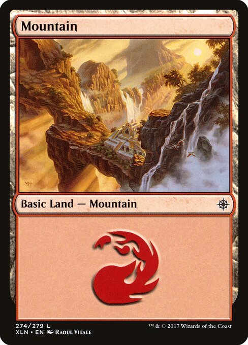 Mountain (274) card from XLN #274