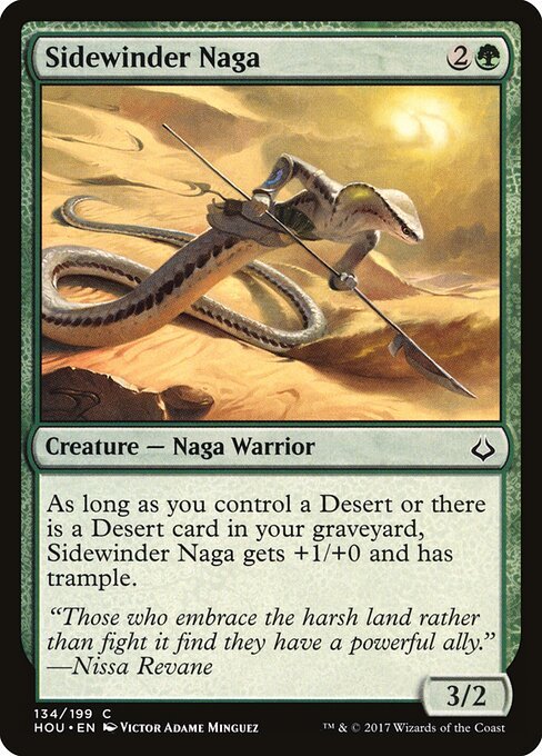 Sidewinder Naga card from HOU #134