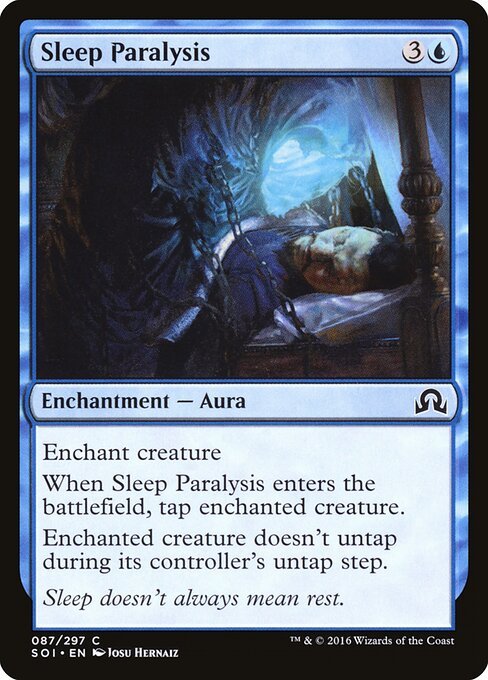 Sleep Paralysis card from SOI #87