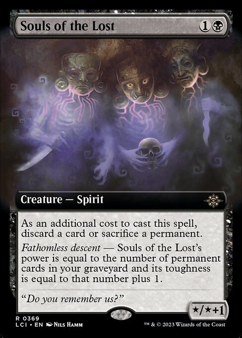 Souls of the Lost card from LCI #369