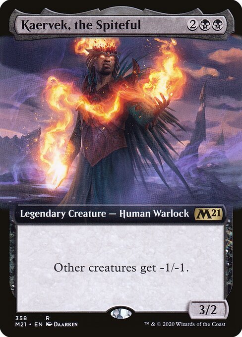 Kaervek, the Spiteful card from M21 #358