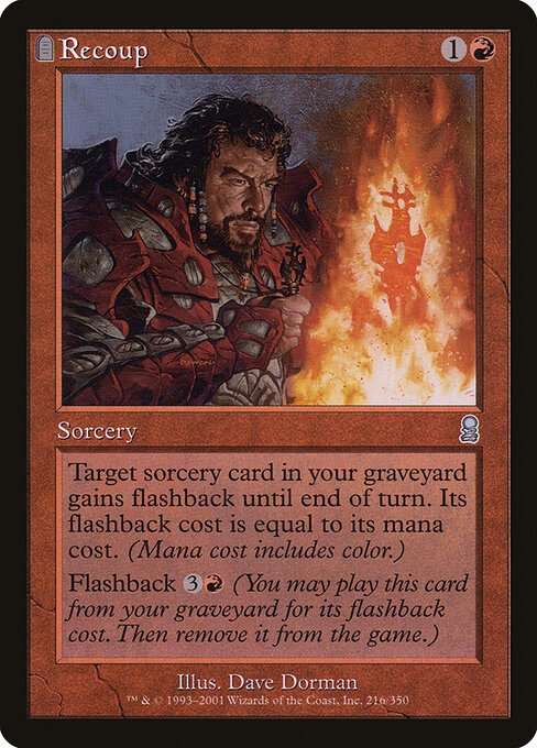 Recoup card from ODY #216