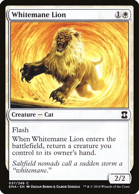 Whitemane Lion card from EMA #37