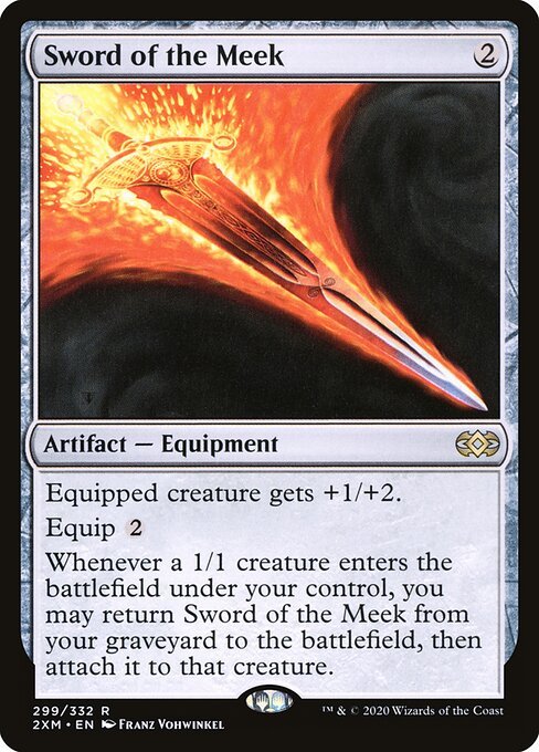 Sword of the Meek card from 2XM #299
