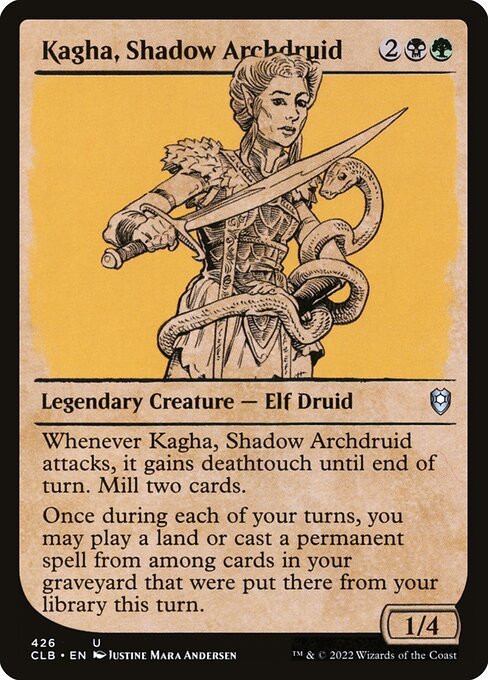 Kagha, Shadow Archdruid card from CLB #426