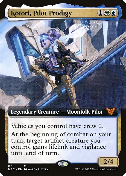 Kotori, Pilot Prodigy card from NEC #75