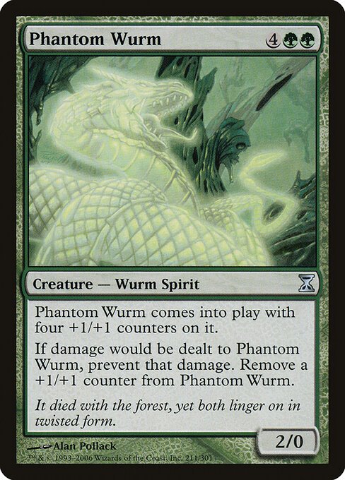 Phantom Wurm card from TSP #211