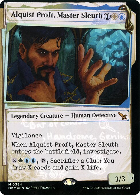 Alquist Proft, Master Sleuth card from MKM #384