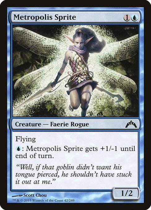 Metropolis Sprite card from GTC #42