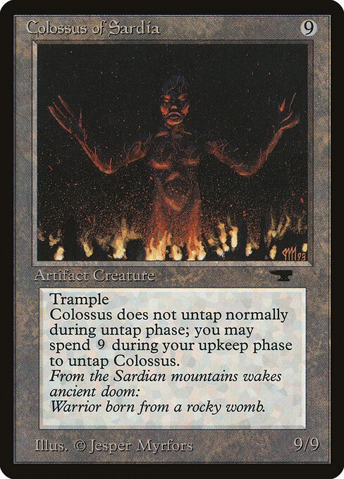 Colossus of Sardia card from ATQ #product-3272