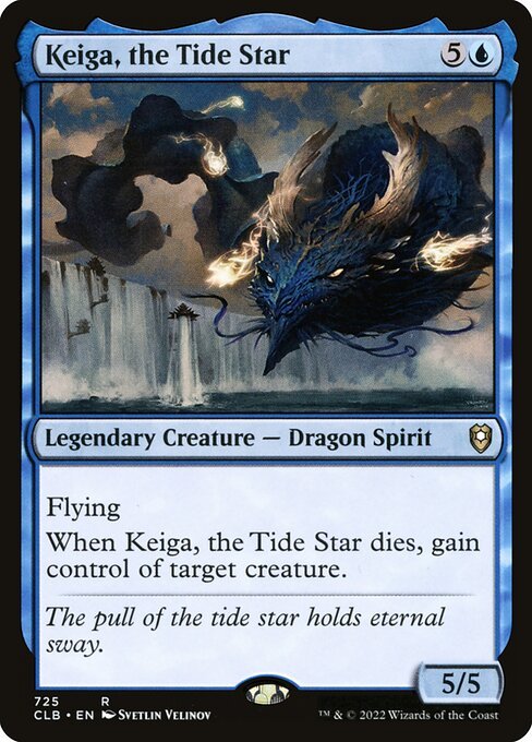 Keiga, the Tide Star card from CLB #725