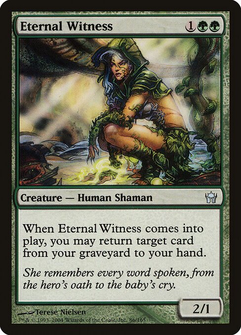 Eternal Witness card from 5DN #86