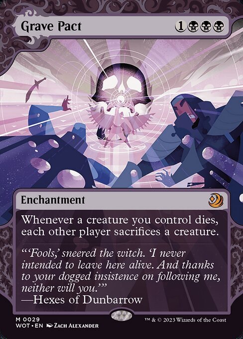 Grave Pact card from WOT #29