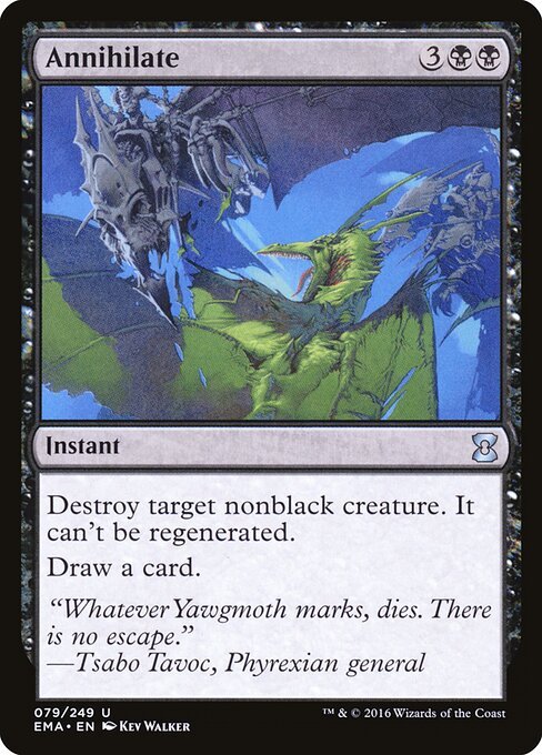 Annihilate card from EMA #79
