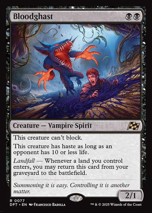 Bloodghast card from DFT #77