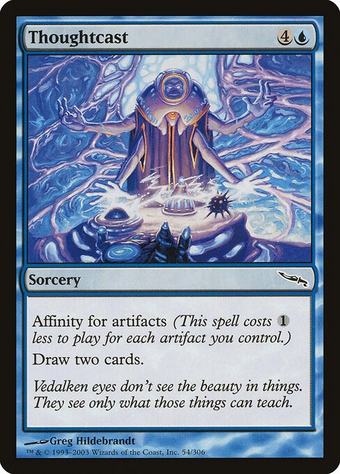 Thoughtcast card from MRD #54