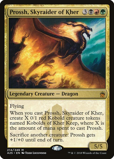 Prossh, Skyraider of Kher card from A25 #214
