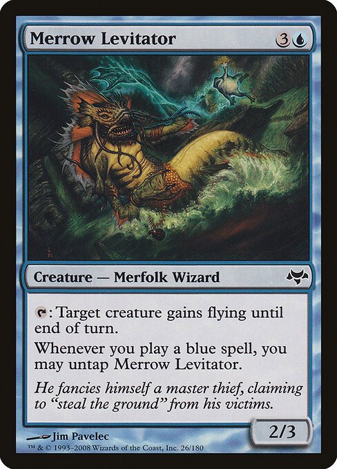 Merrow Levitator card from EVE #26