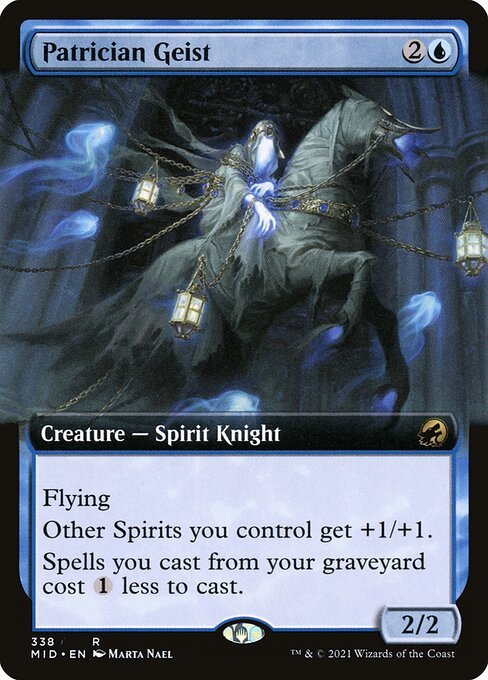 Patrician Geist card from MID #338