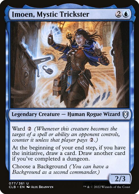 Imoen, Mystic Trickster card from CLB #77