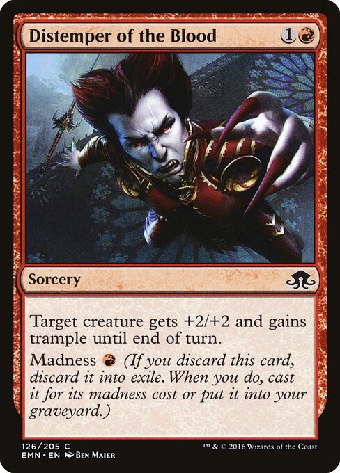 Distemper of the Blood card from EMN #126