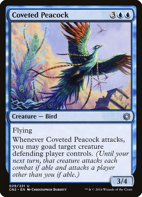 Coveted Peacock card from CN2 #29