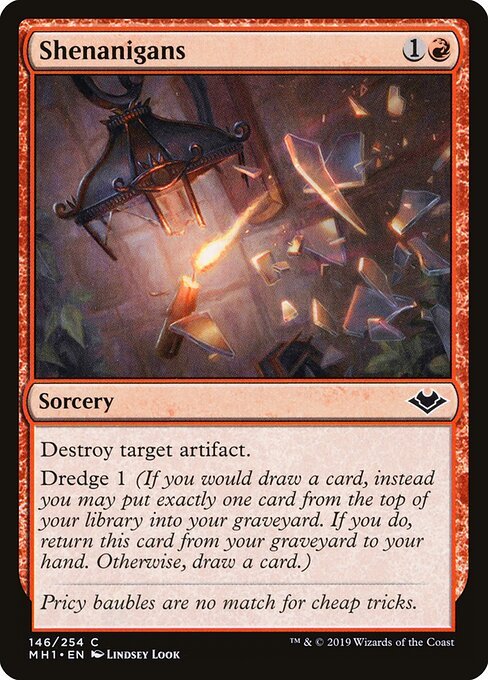 Shenanigans card from MH1 #146