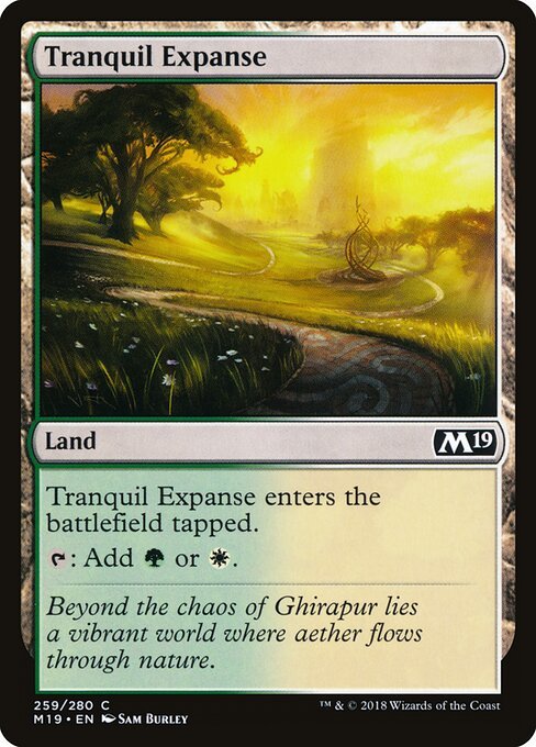 Tranquil Expanse card from M19 #259