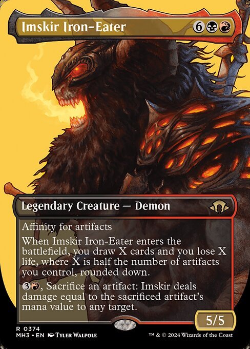 Imskir Iron-Eater card from MH3 #374