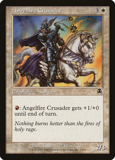 Angelfire Crusader card from APC #1