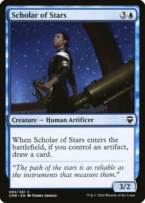 Scholar of Stars card from CMR #92