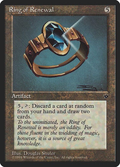 Ring of Renewal card from FEM #product-3738
