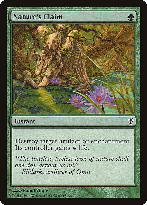 Nature's Claim card from CNS #171