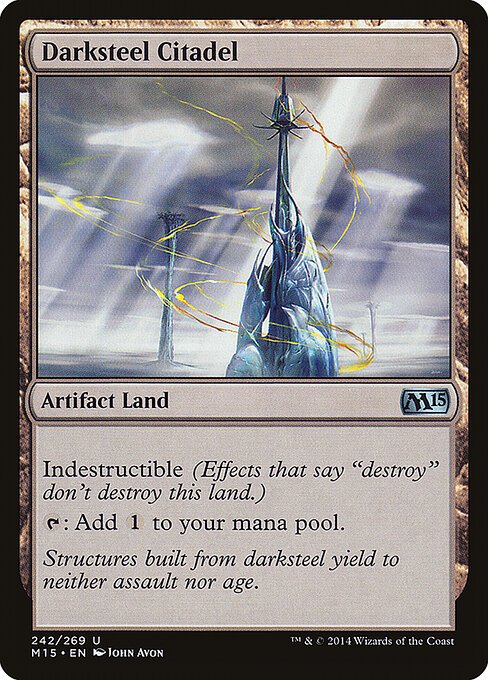 Darksteel Citadel card from M15 #242