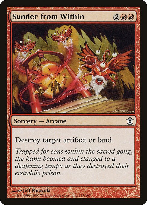 Sunder from Within card from SOK #117