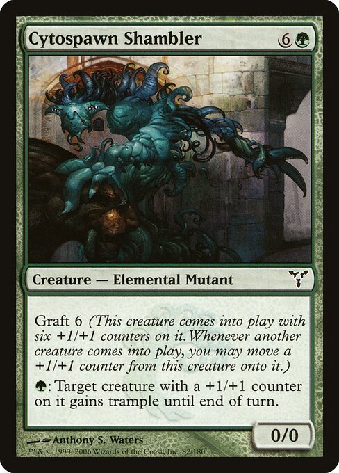 Cytospawn Shambler card from DIS #82