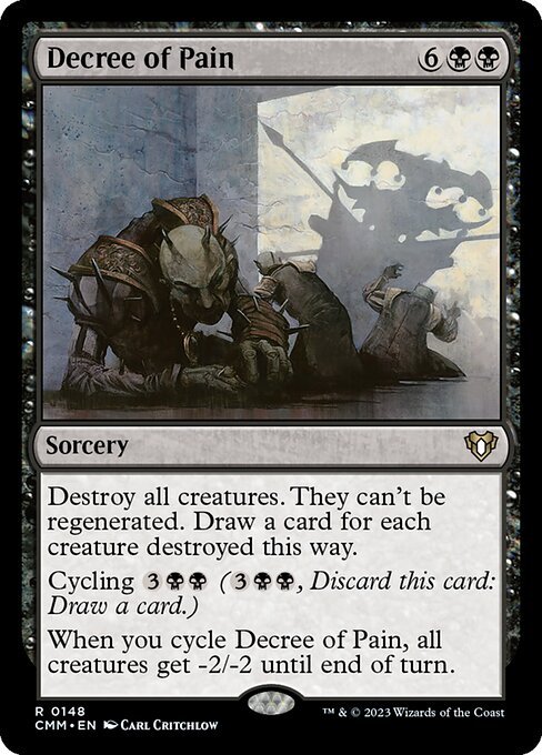 Decree of Pain card from CMM #148