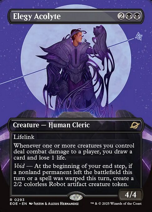 Elegy Acolyte card from EOE #293