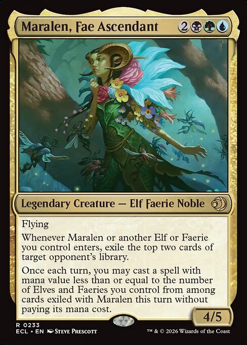 Maralen, Fae Ascendant card from ECL #233
