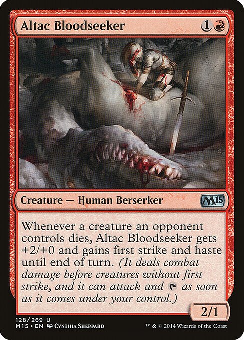 Altac Bloodseeker card from M15 #128