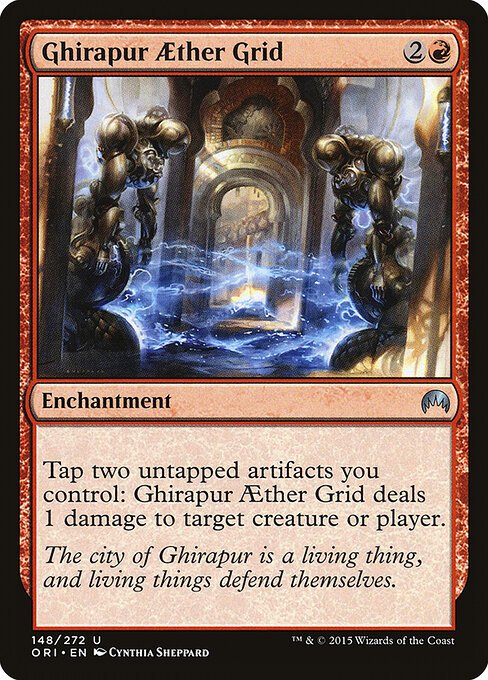 Ghirapur Aether Grid card from ORI #148