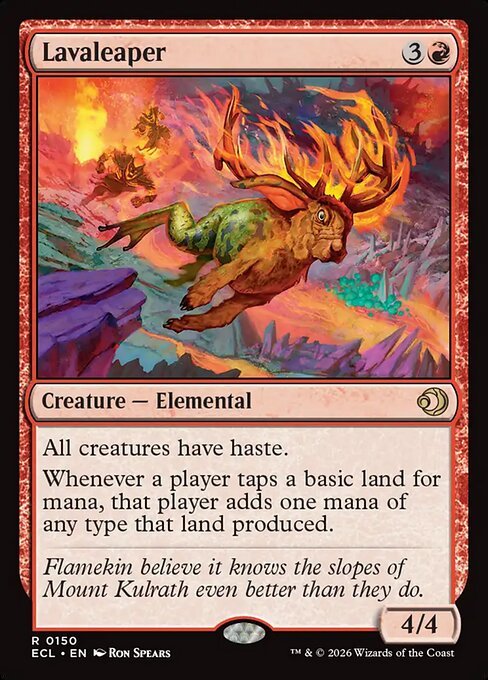 Lavaleaper card from ECL #150