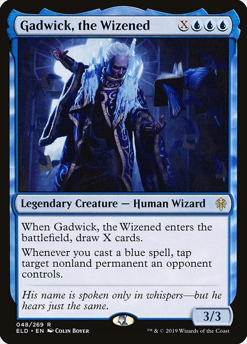 Gadwick, the Wizened card from ELD #48