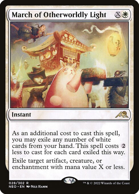March of Otherworldly Light card from NEO #28