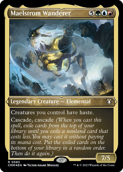 Maelstrom Wanderer card from CMM #583