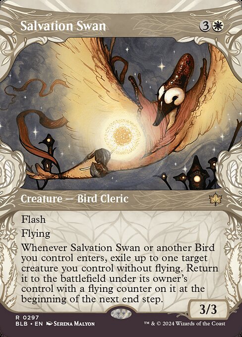 Salvation Swan card from BLB #297