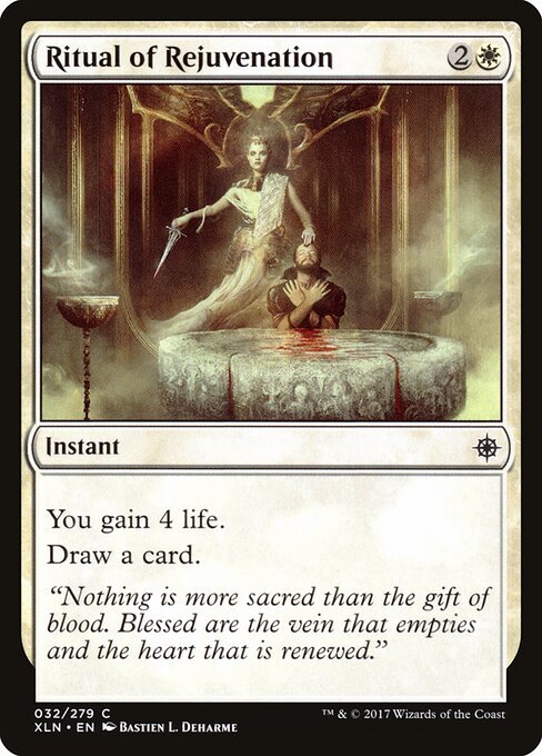 Ritual of Rejuvenation card from XLN #32